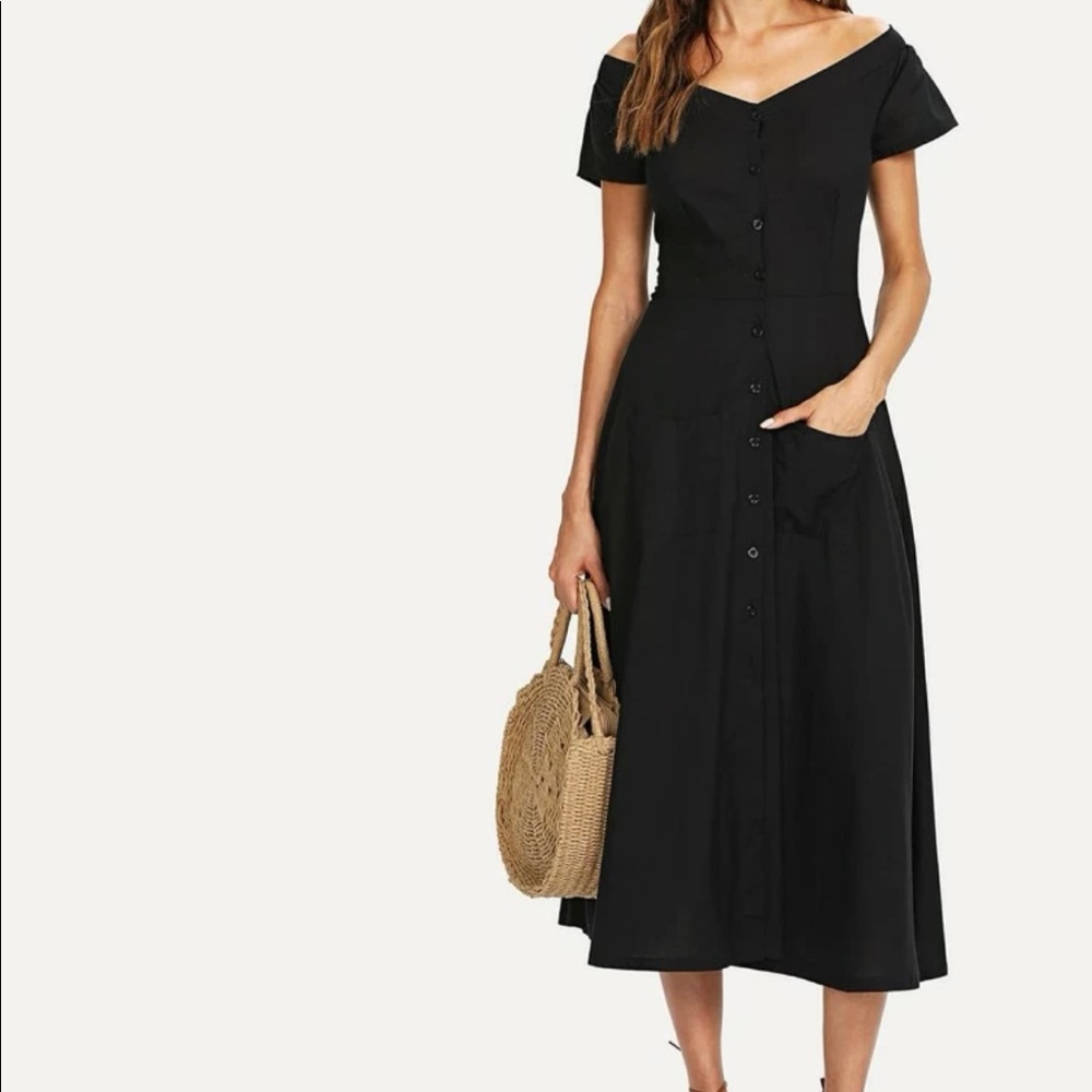 Never worn black summer dress